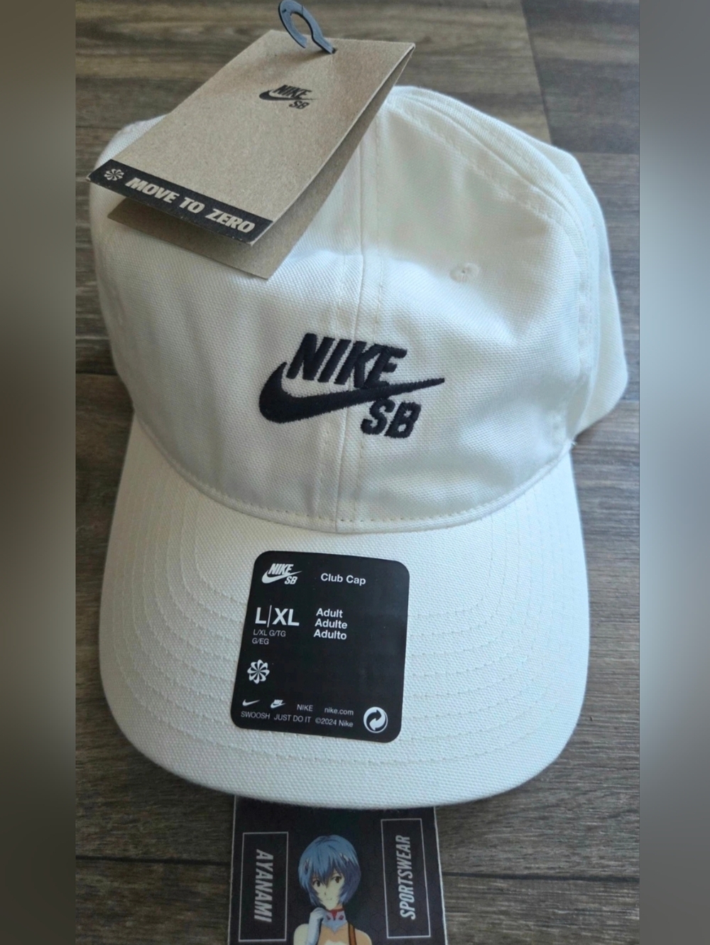 Nike SB Club Cap Sail L/XL
